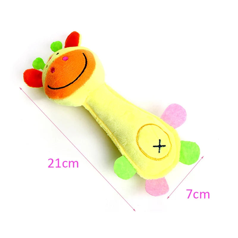 Squeaky Plush Dog Toy – Soft Chew for Small & Medium Dogs