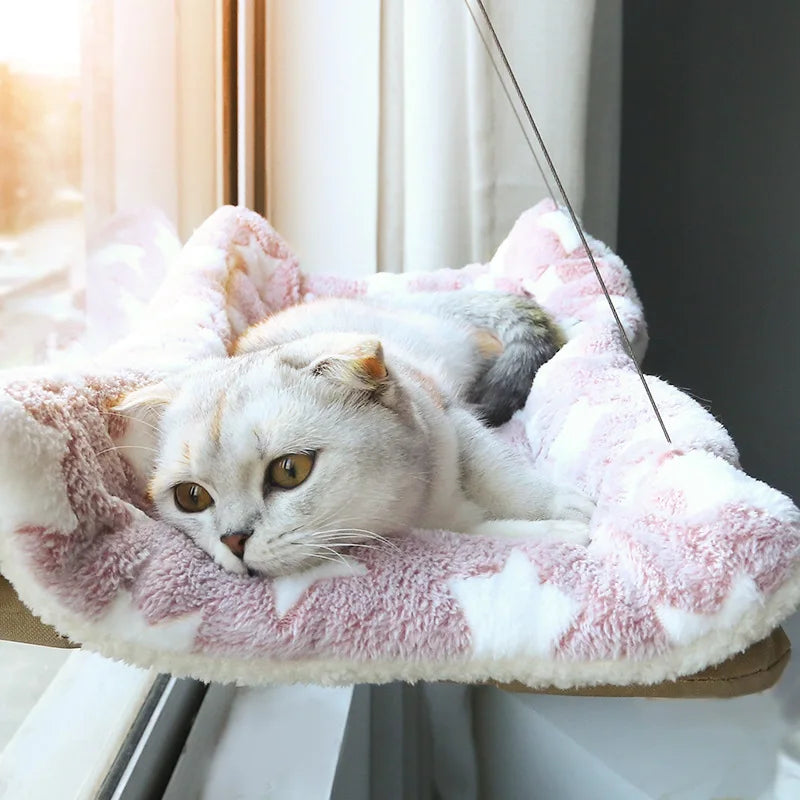 Cat Window Seat – Aerial Hammock Bed Holds Up to 20kg
