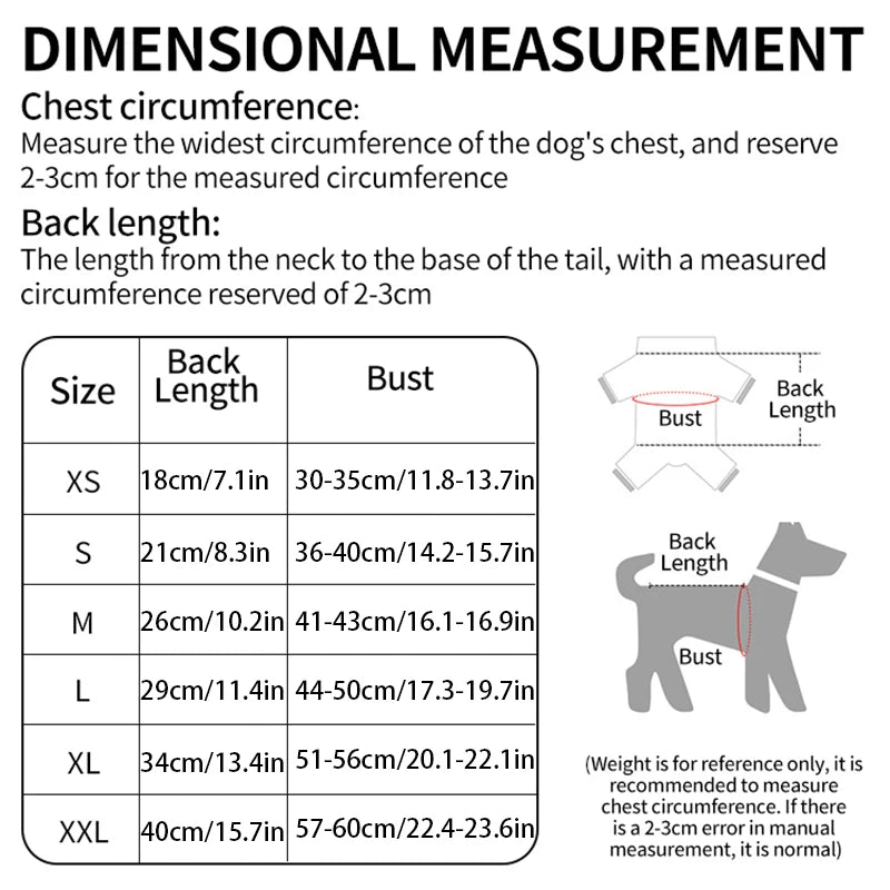 Flannel Dog & Cat Jumpsuit – Soft Winter Pet Clothes for Small and Medium Breeds