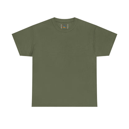 Bulldog Shield Tee - Military Green Map Crest