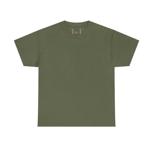 Bulldog Shield Tee - Military Green Map Crest