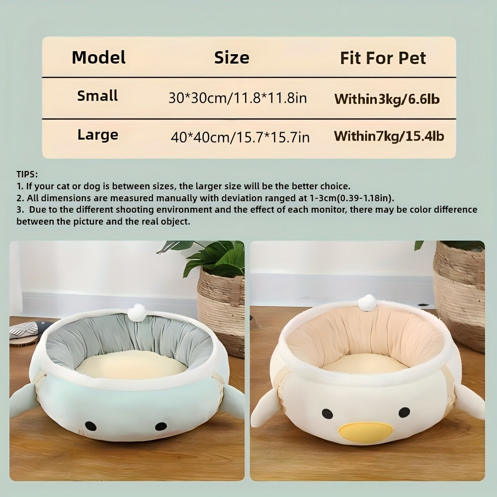 Cozy Pet Hammock – Soft Hanging Bed for Cats & Small Dogs
