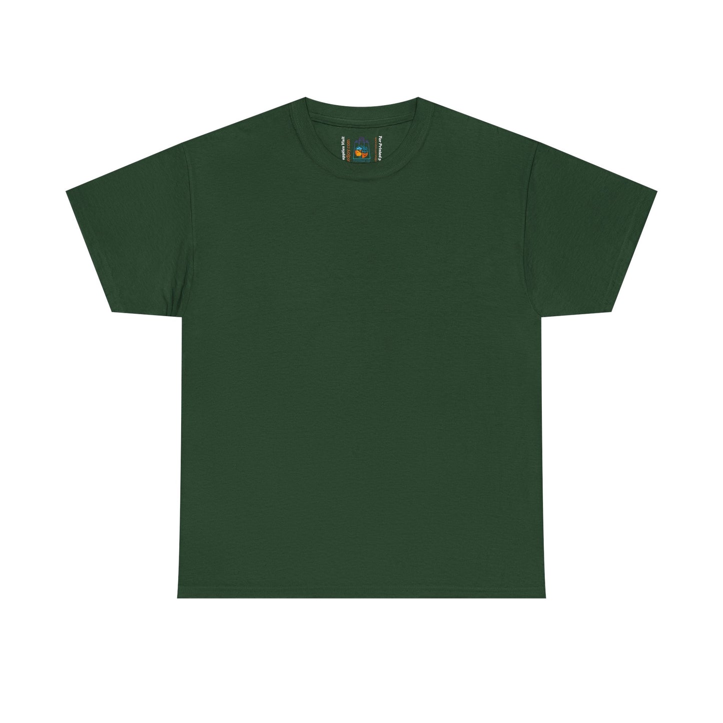 Bulldog Shield Tee - Military Green Map Crest