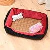 XS Hot Sale 50*38*15cm Dog Bed Sofa New Bone Style Fancy Sleeping Cushion for Small Puppies and Cats Breathable Fashionable