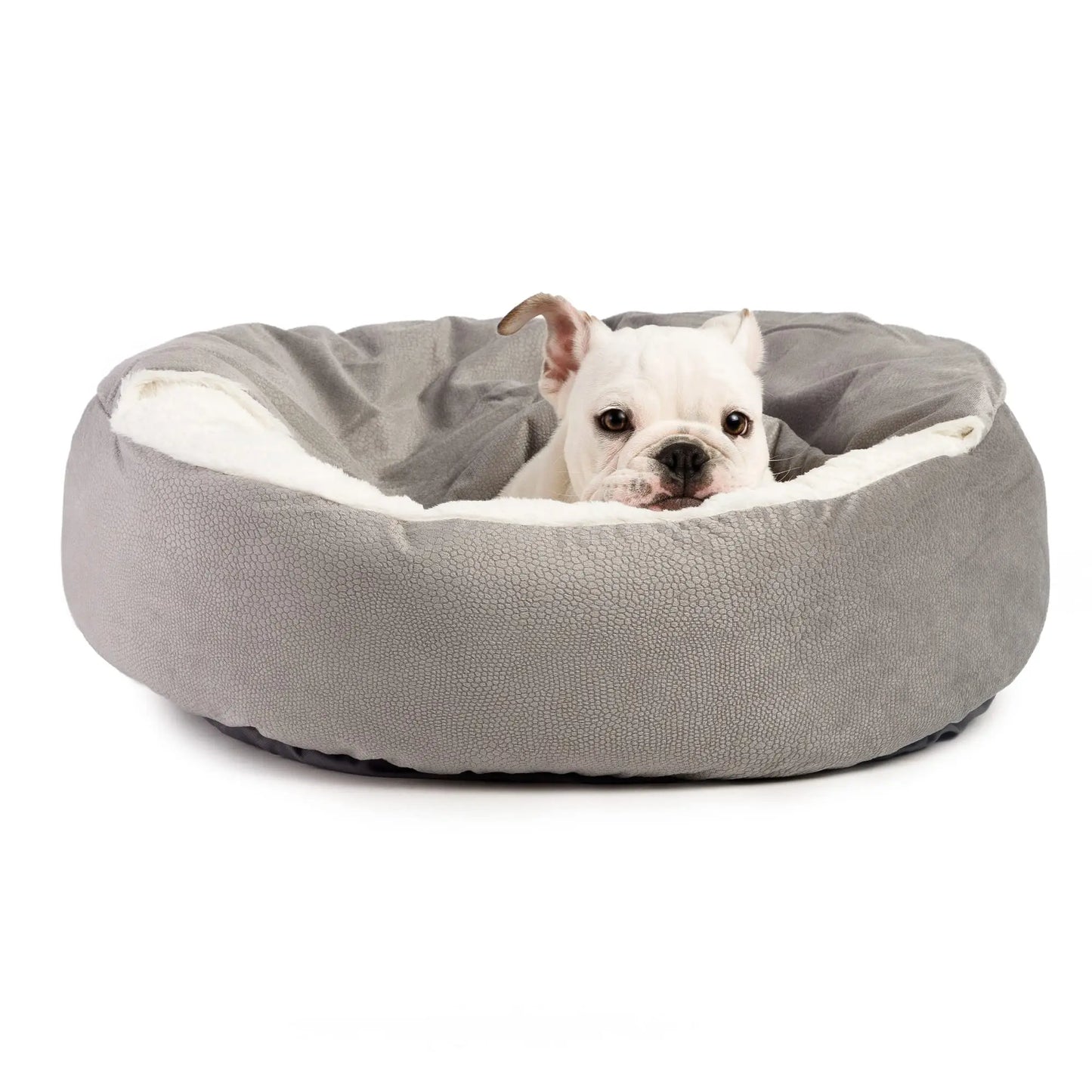 Cozy Cuddler Luxury Orthopedic Dog and Cat Bed Oxford Fabric Hooded Blanket Warm Washable Water Dirt Resistant Cave Pet Beds