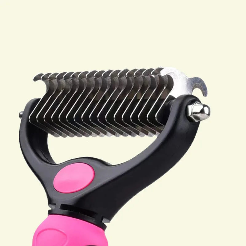 Pet Supplies Brush Comb Knot Combstainless Steel Dog and Cat Knot Knife for Small Medium Large Dogs