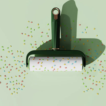 Light Luxury Eco-Friendly Plastic Hair Removal Roller Widened Sticky Artifact Lid for Household Clothes Cleaning Pet Cat Dog