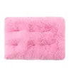 Custom Dog and Cat Winter Sleeping Mat Modern Non-Slip Oxford & Faux Fur Plush Pet Cushion Solid Pattern Bed Pad