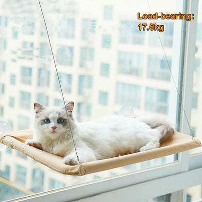 Cat Window Hammock Bed – Durable with Mat, Holds 17.5KG