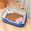 XS Hot Sale 50*38*15cm Dog Bed Sofa New Bone Style Fancy Sleeping Cushion for Small Puppies and Cats Breathable Fashionable