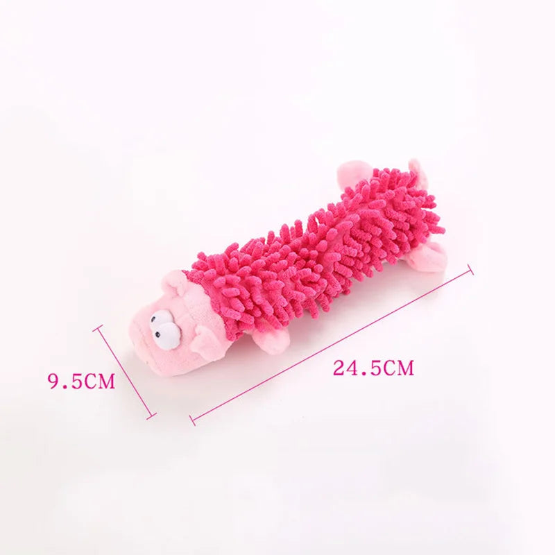 Squeaky Plush Dog Toy – Soft Chew for Small & Medium Dogs