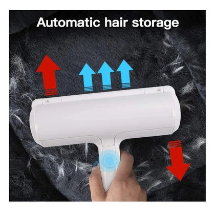 Hot Seller Custom Eco-Friendly Couch Pet Cleaning Laundry Brush Reusable Roller for Grooming and Hair Removal