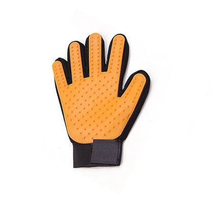 Dropshipping Deshedding Massage Brush Dog Cat Tpr Hair Remover Cleaning Pet Grooming Hair Removal Mitts Pet Gloves