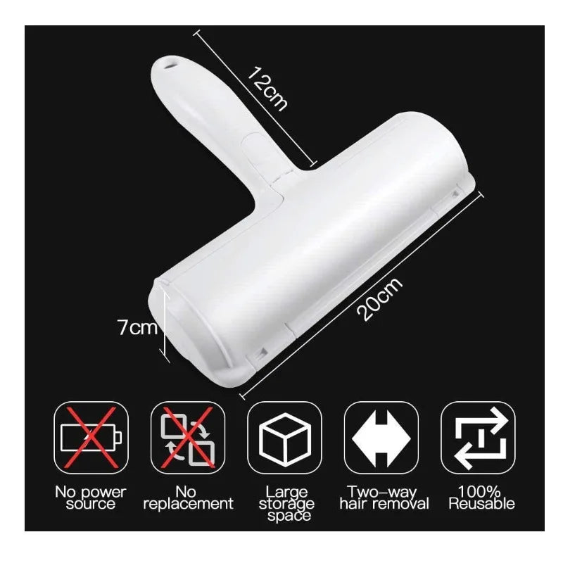 Hot Seller Custom Eco-Friendly Couch Pet Cleaning Laundry Brush Reusable Roller for Grooming and Hair Removal