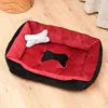 Luxury 60*45*15cm Pet Dog Sofa Bed Rectangle Washable Winter Soft Bed for All Seasons Solid Pattern Comfortable Calming Couch