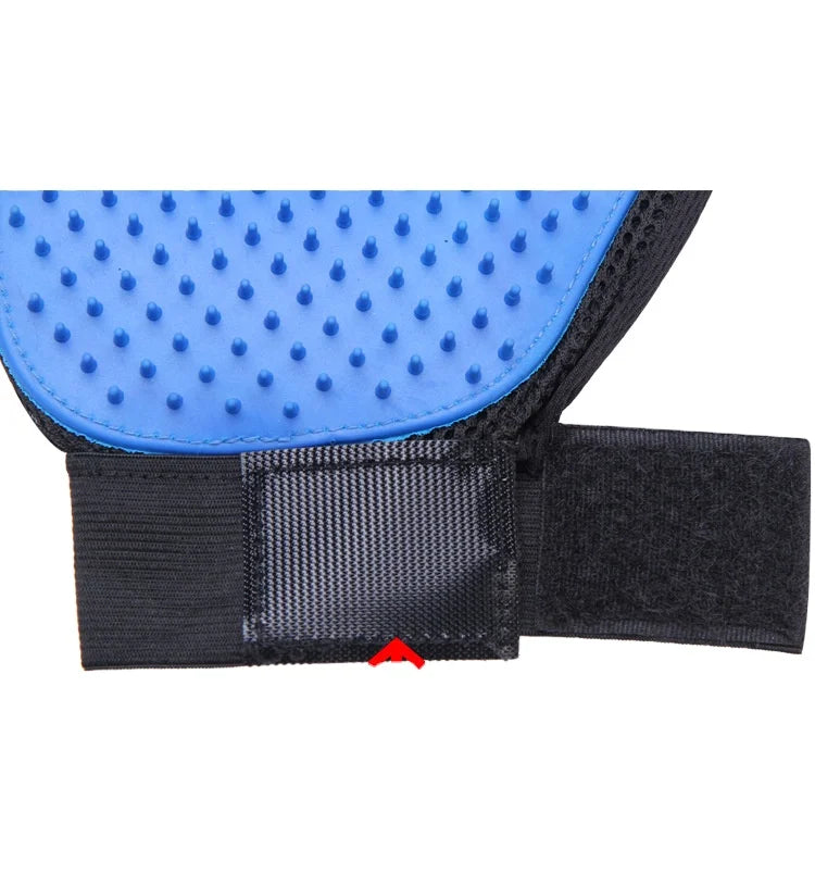 Dropshipping Deshedding Massage Brush Dog Cat Tpr Hair Remover Cleaning Pet Grooming Hair Removal Mitts Pet Gloves