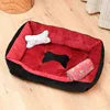 XS Hot Sale 50*38*15cm Dog Bed Sofa New Bone Style Fancy Sleeping Cushion for Small Puppies and Cats Breathable Fashionable