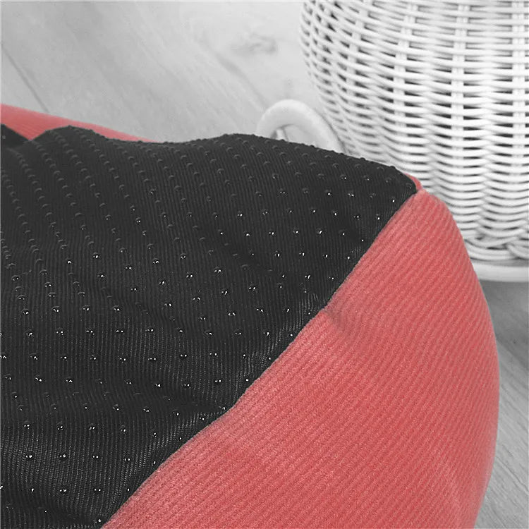 Small 50*37cm Removable Velvet Pet Cushion Furniture Protector for Cat & Dog Modern Calming Bed with Sofa Mat Solid Pattern