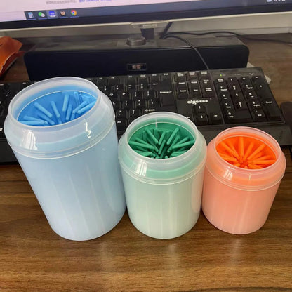 Automatic Pet Paw Cleaner Cup – Portable Dog & Cat Foot Washing Tool for Easy Bathing & Grooming