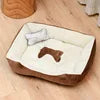 XS Hot Sale 50*38*15cm Dog Bed Sofa New Bone Style Fancy Sleeping Cushion for Small Puppies and Cats Breathable Fashionable