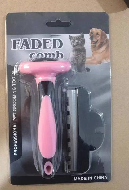 Custom Logo Wholesale Cat Dog Rabbit Massaging Shedding Hair Grooming Pet Hair Removal Pets Comb