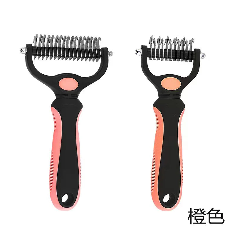 Pet Supplies Brush Comb Knot Combstainless Steel Dog and Cat Knot Knife for Small Medium Large Dogs