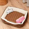 XS Hot Sale 50*38*15cm Dog Bed Sofa New Bone Style Fancy Sleeping Cushion for Small Puppies and Cats Breathable Fashionable