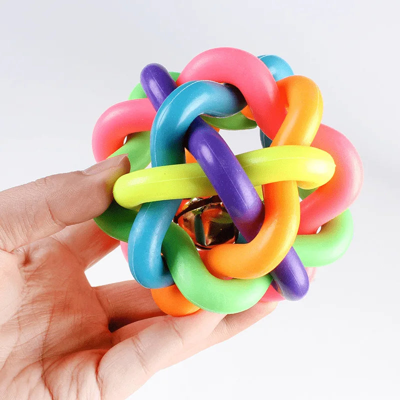 2022 Wholesale Interactive Puppy Chew Training Dog Toy Ball Factory-Dropshipping Sustainable Plastic Pet Molar Toy