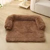 2025 Faux Fur Pet Blanket Multifunctional Sofa Cushion Mat Calming Furniture Protector Dog Bed