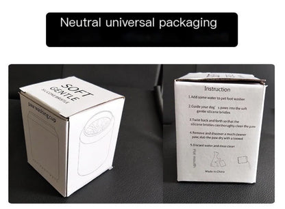 Automatic Pet Paw Cleaner Cup – Portable Dog & Cat Foot Washing Tool for Easy Bathing & Grooming