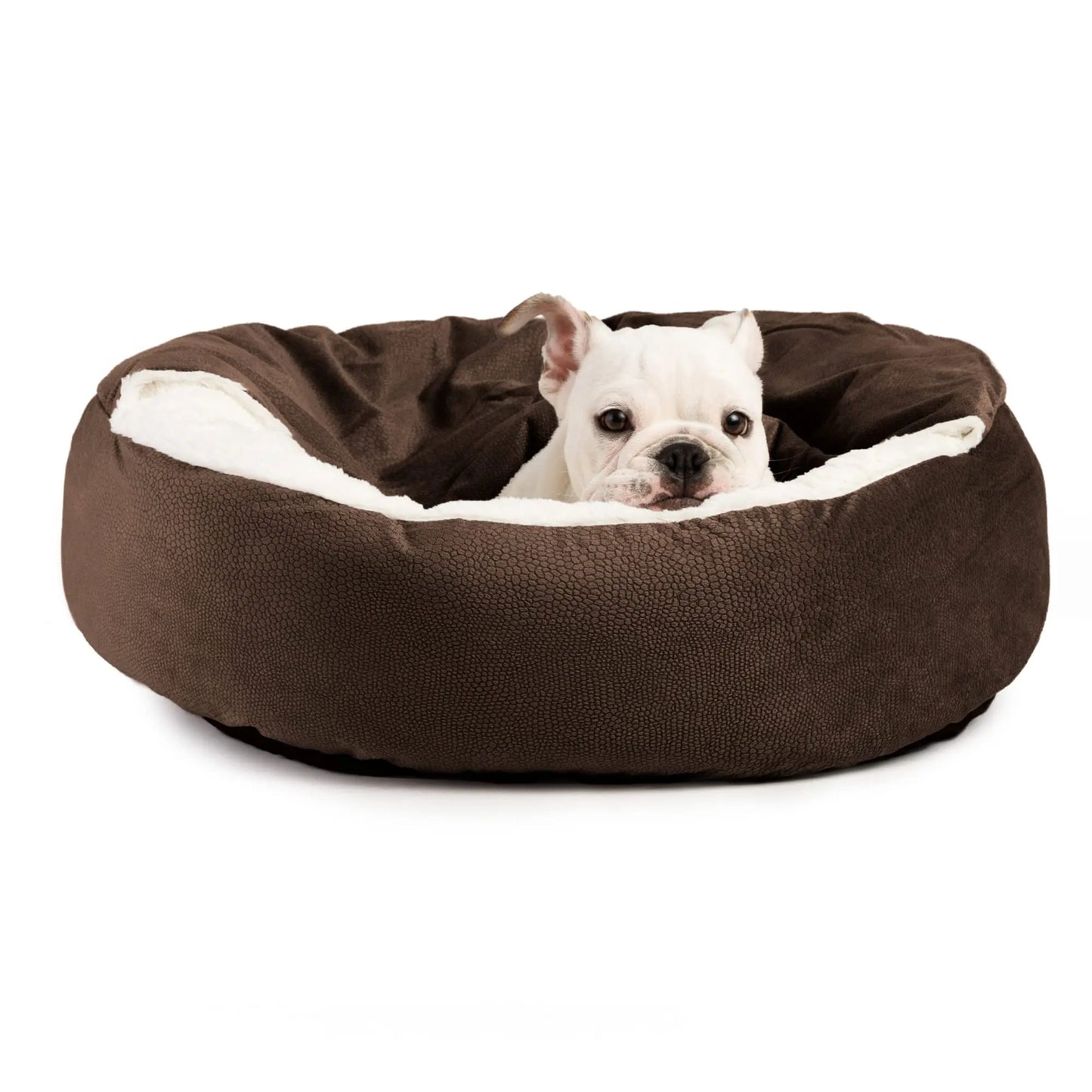 Cozy Cuddler Luxury Orthopedic Dog and Cat Bed Oxford Fabric Hooded Blanket Warm Washable Water Dirt Resistant Cave Pet Beds