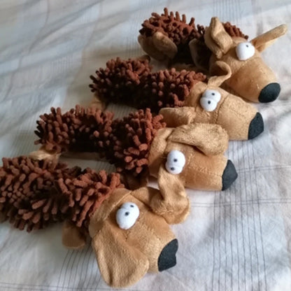 Squeaky Plush Dog Toy – Soft Chew for Small & Medium Dogs