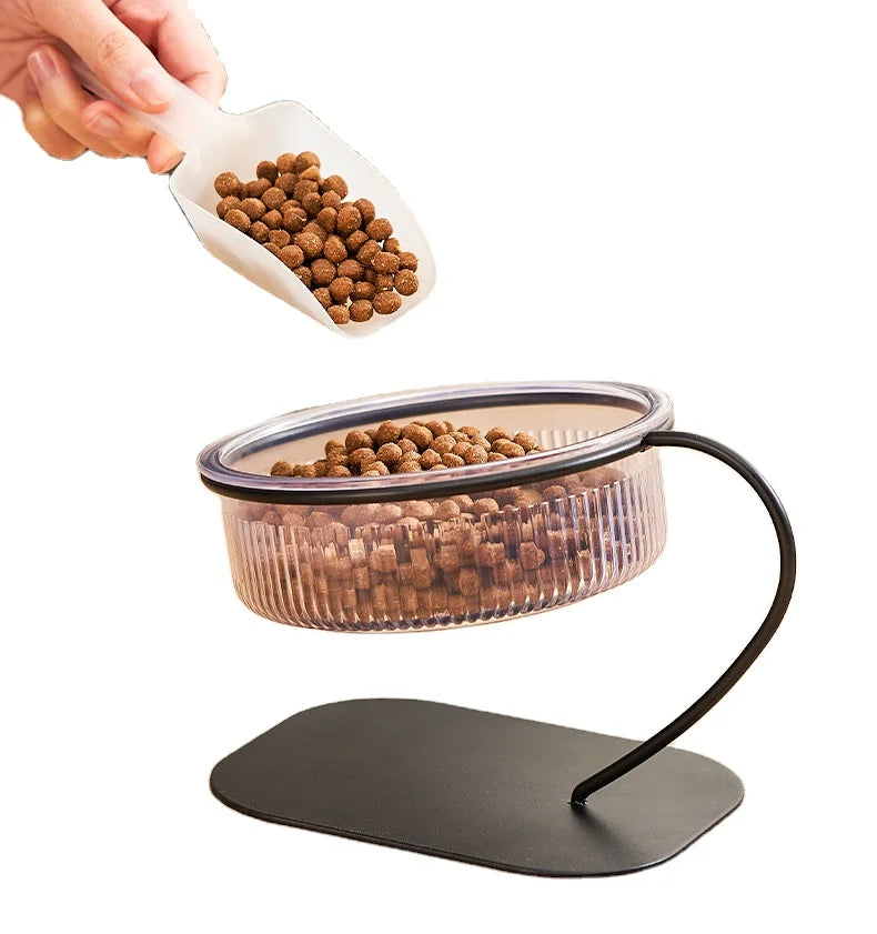 2023 Dropshipping Detachable Plastic Stand Luxury Raised Feeding Elevated Food Water Small Dog Puppy Cat Pet Bowls