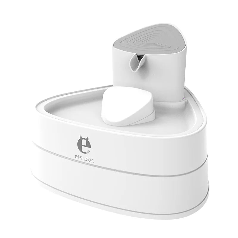 Automatic Smart Eco-Friendly Cat Dog Pet Water Dispenser Modern Solid Style Kitten Water Fountain Rechargeable Power Source