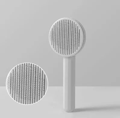 Dropshipping Factory Custom Puppy Cat Self Cleaning Brush Slicker Deshedding Pet Dog Comb Cat Grooming Brush