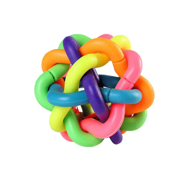 2022 Wholesale Interactive Puppy Chew Training Dog Toy Ball Factory-Dropshipping Sustainable Plastic Pet Molar Toy