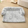 2025 Faux Fur Pet Blanket Multifunctional Sofa Cushion Mat Calming Furniture Protector Dog Bed