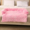 2025 Faux Fur Pet Blanket Multifunctional Sofa Cushion Mat Calming Furniture Protector Dog Bed