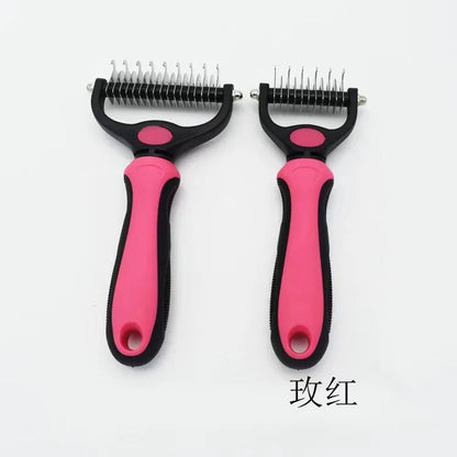 Pet Supplies Brush Comb Knot Combstainless Steel Dog and Cat Knot Knife for Small Medium Large Dogs