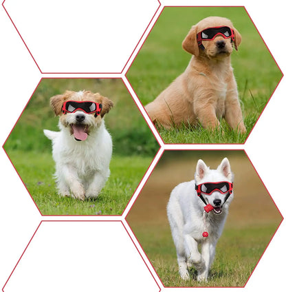 Pet Accessories Dog Outdoor UV Protection Sunglasses Cat Dog Goggles for Small Medium Breed Puppy Glasses Adjustable Straps