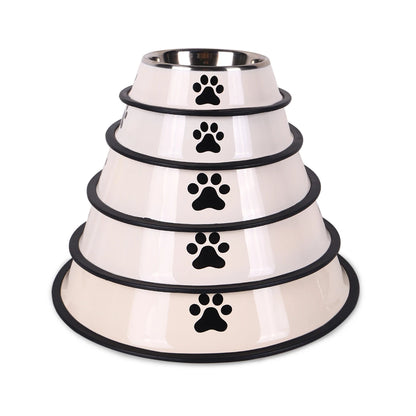 Premium Stainless Steel Dog Bowl – Non-Slip & Dishwasher Safe