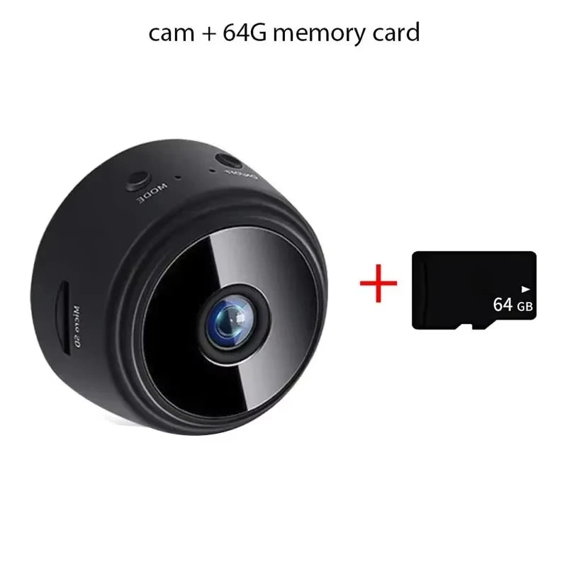 9 WiFi Mini Camera Wireless Video Recorder Voice Recorder Security Monitoring Camera Smart Home For Infants And Pets