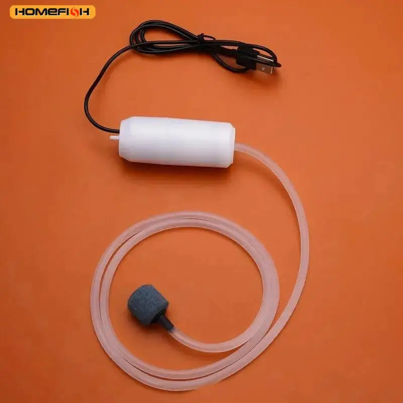 Portable USB Aquarium Air Pump – Silent Mini Oxygen Pump for Fish Tanks and Fish Farming