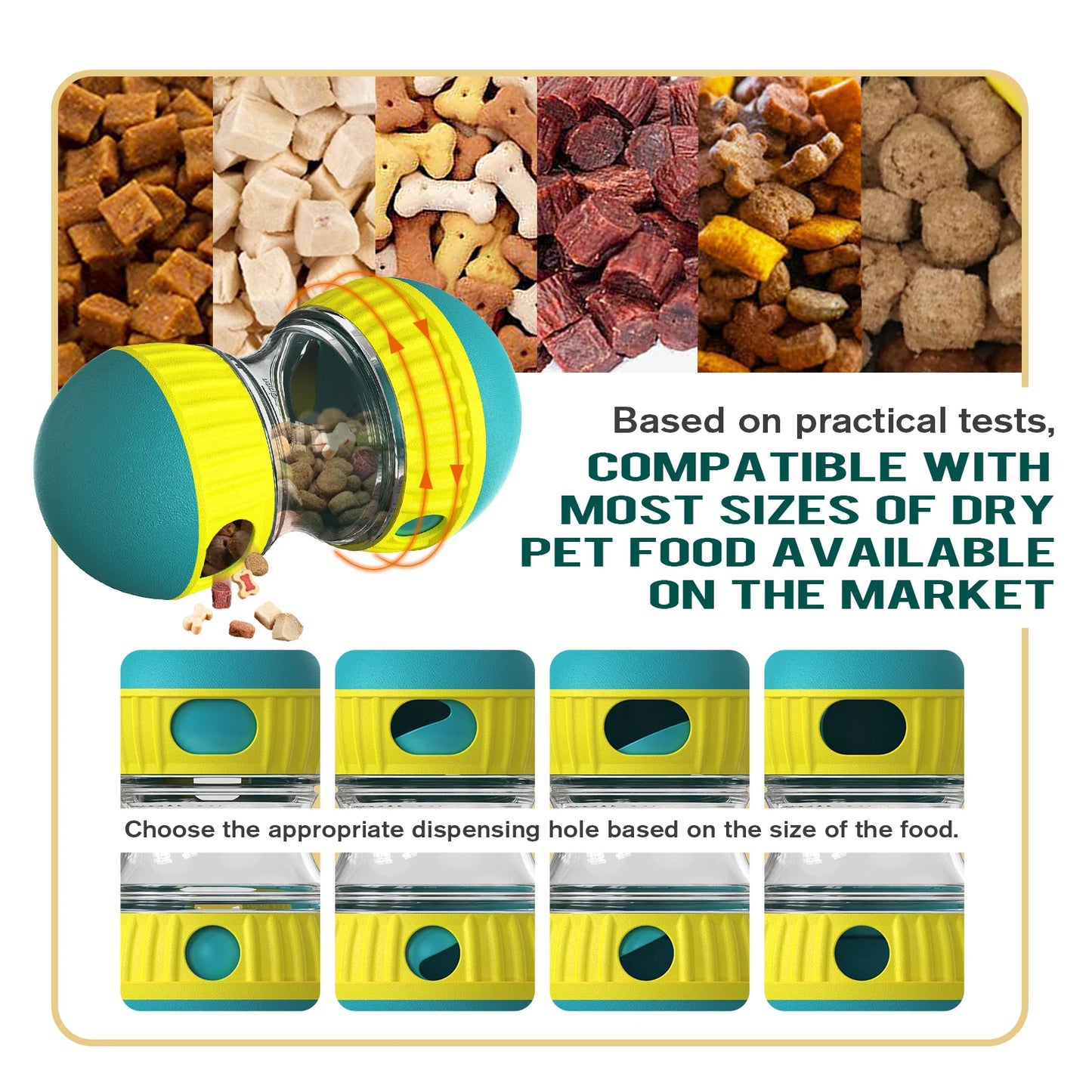 Interactive Treat Ball – Slow Feeder & Enrichment Toy for Dogs