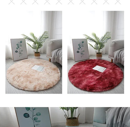 Super Soft pet-friendly carpet Plush Round Rug – Fluffy Carpet for Living Room, Bedroom & Pet Comfort (Dogs & Cat66s)