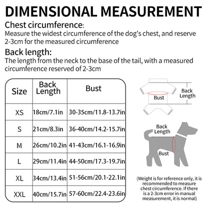 Flannel Dog & Cat Jumpsuit – Soft Winter Pet Clothes for Small and Medium Breeds