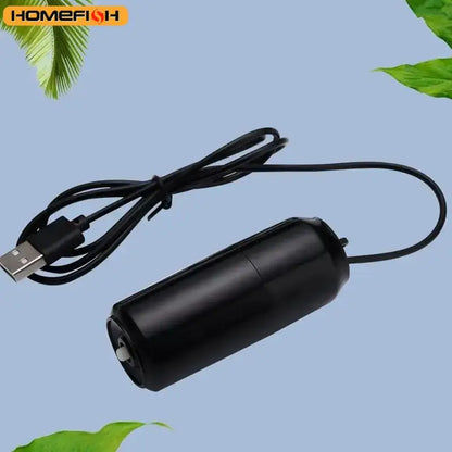 Portable USB Aquarium Air Pump – Silent Mini Oxygen Pump for Fish Tanks and Fish Farming