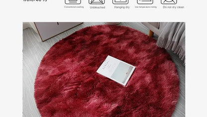 Super Soft pet-friendly carpet Plush Round Rug – Fluffy Carpet for Living Room, Bedroom & Pet Comfort (Dogs & Cat66s)