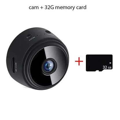 9 WiFi Mini Camera Wireless Video Recorder Voice Recorder Security Monitoring Camera Smart Home For Infants And Pets
