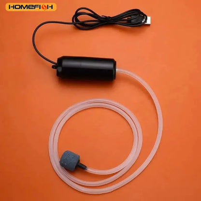 Portable USB Aquarium Air Pump – Silent Mini Oxygen Pump for Fish Tanks and Fish Farming